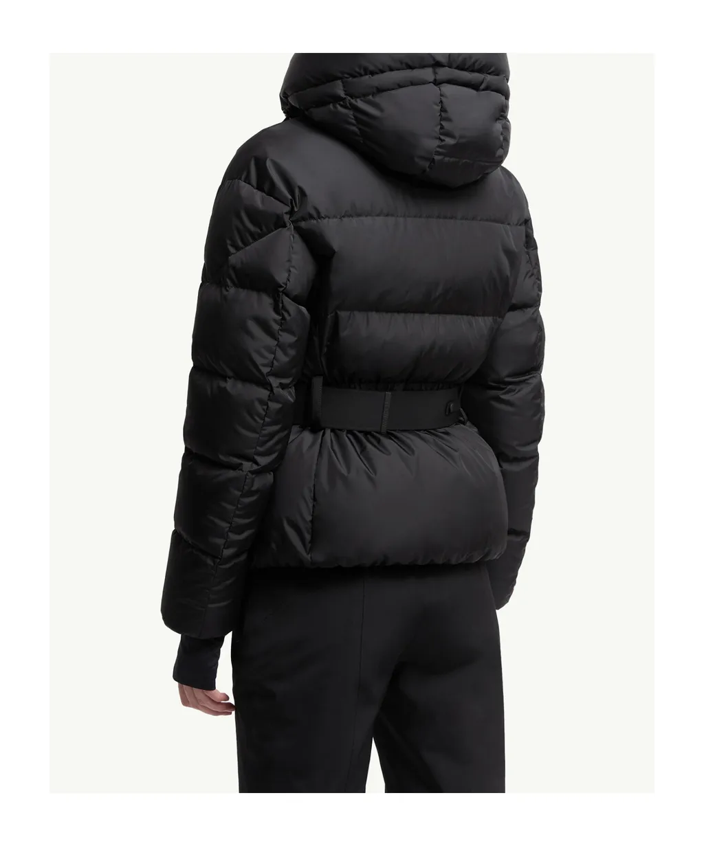 Buckled Waist Padded Jacket