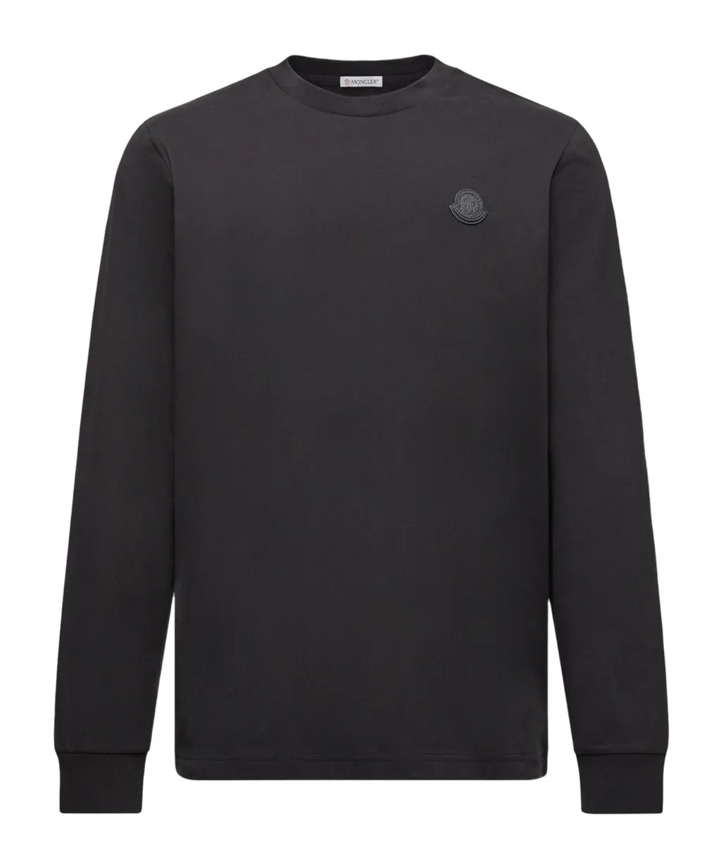 Logo Patch Crewneck T-Shirt