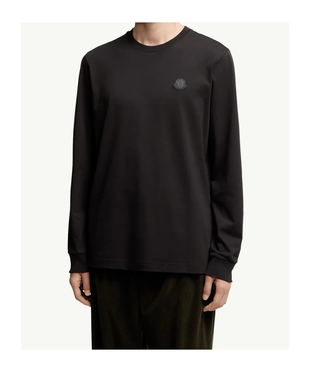 Logo Patch Crewneck T-Shirt