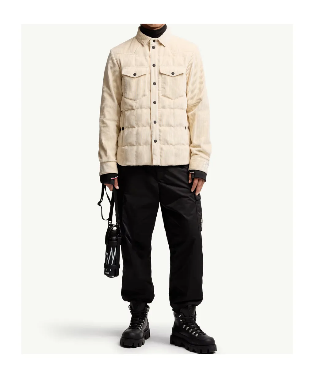 Gelt Corduroy Down Shirt Jacket