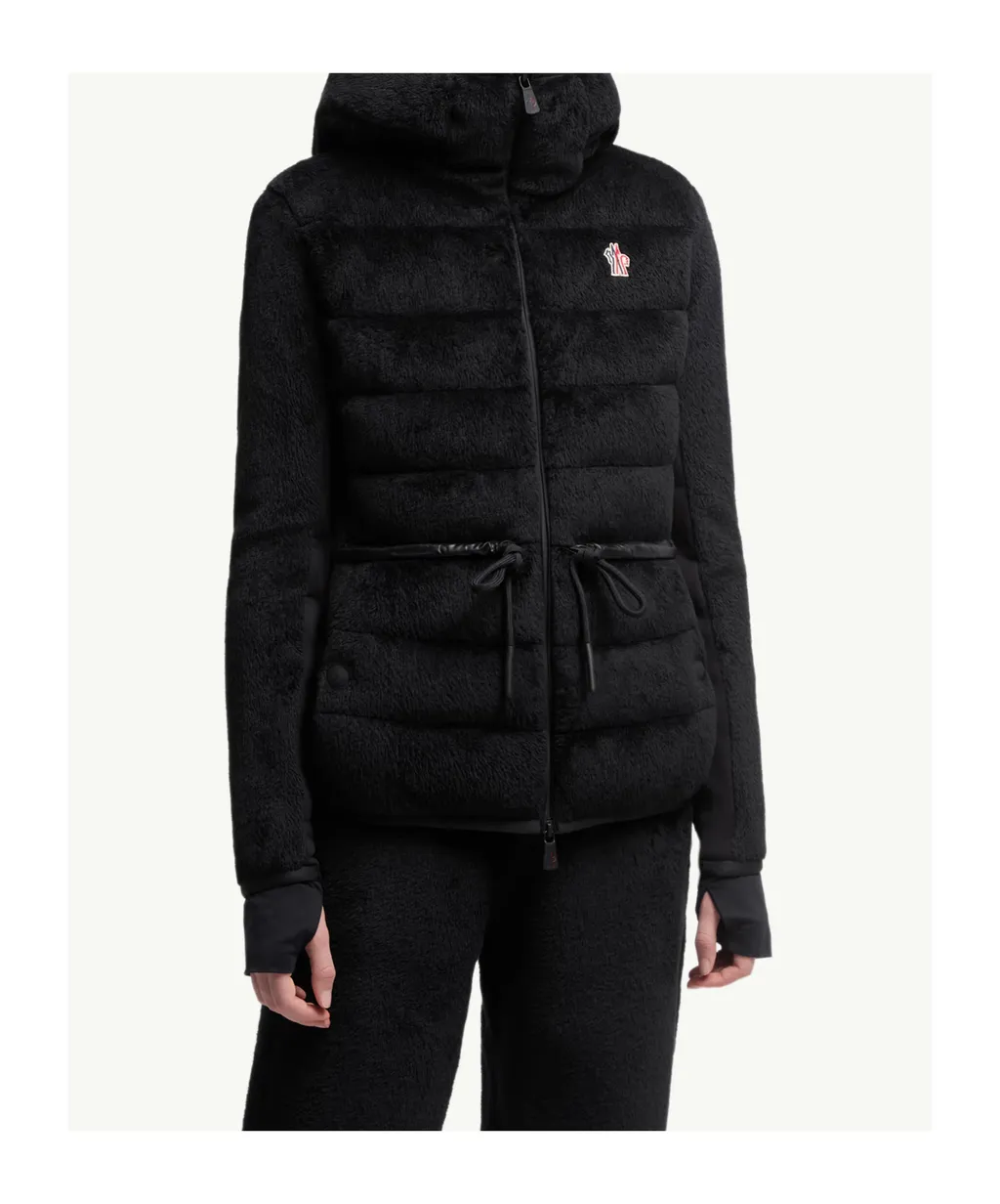 Logo Embroidered Zip-Up Jacket