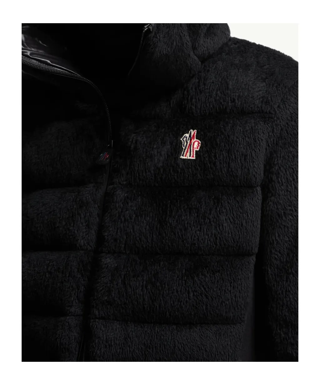 Logo Embroidered Zip-Up Jacket