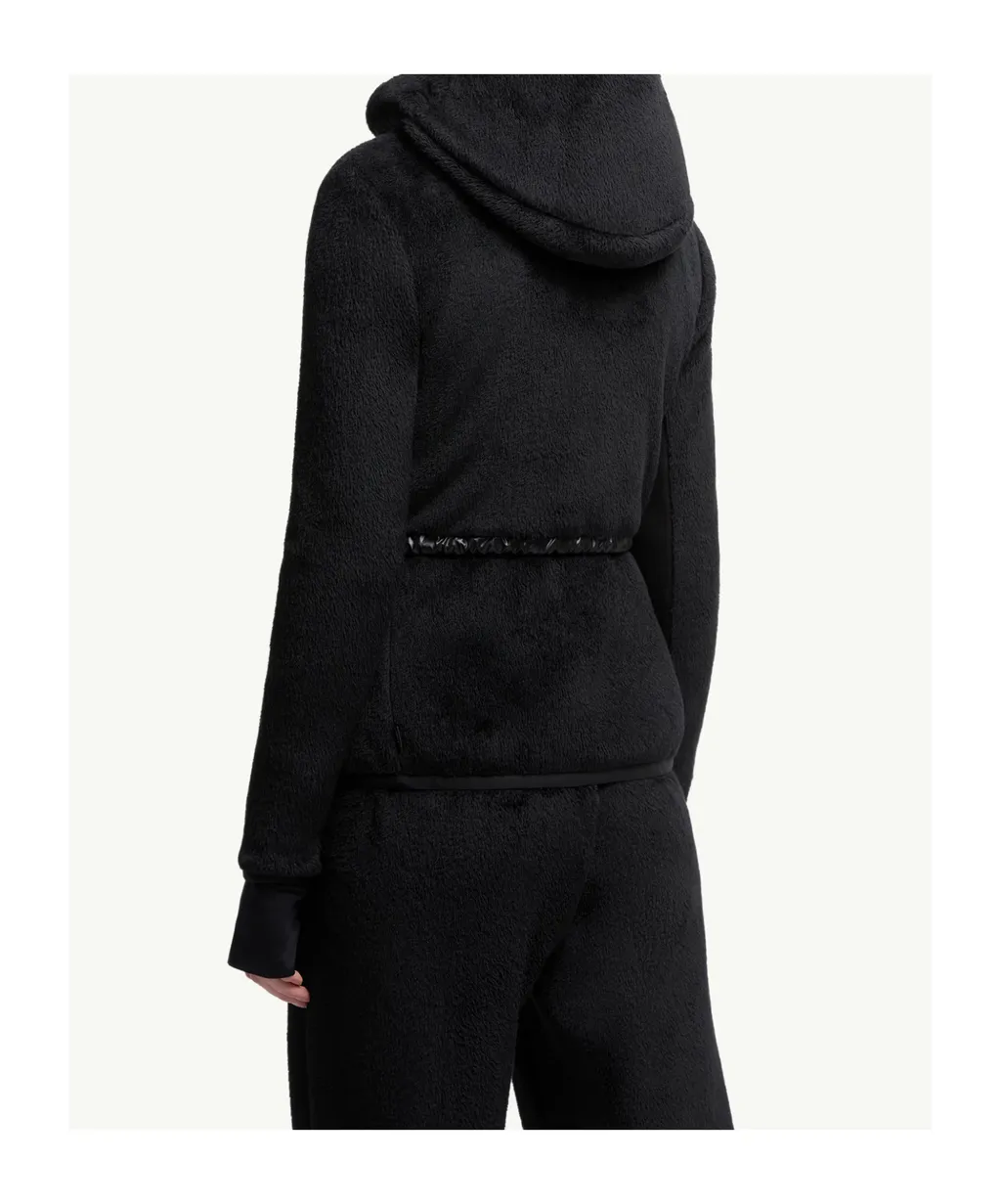Logo Embroidered Zip-Up Jacket