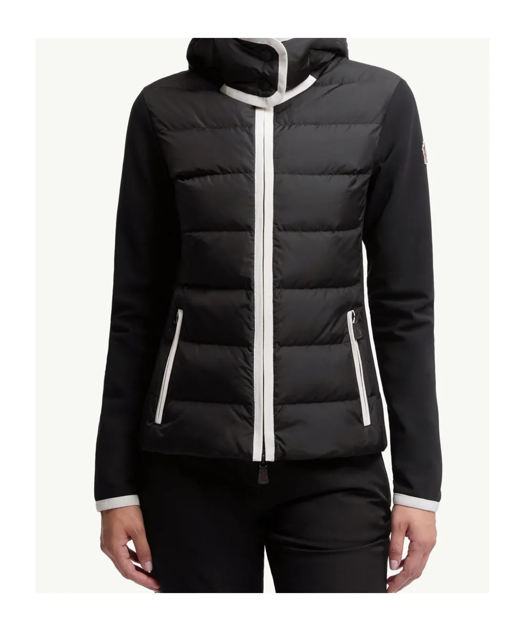 Logo Embroidered Zip-Up Jacket