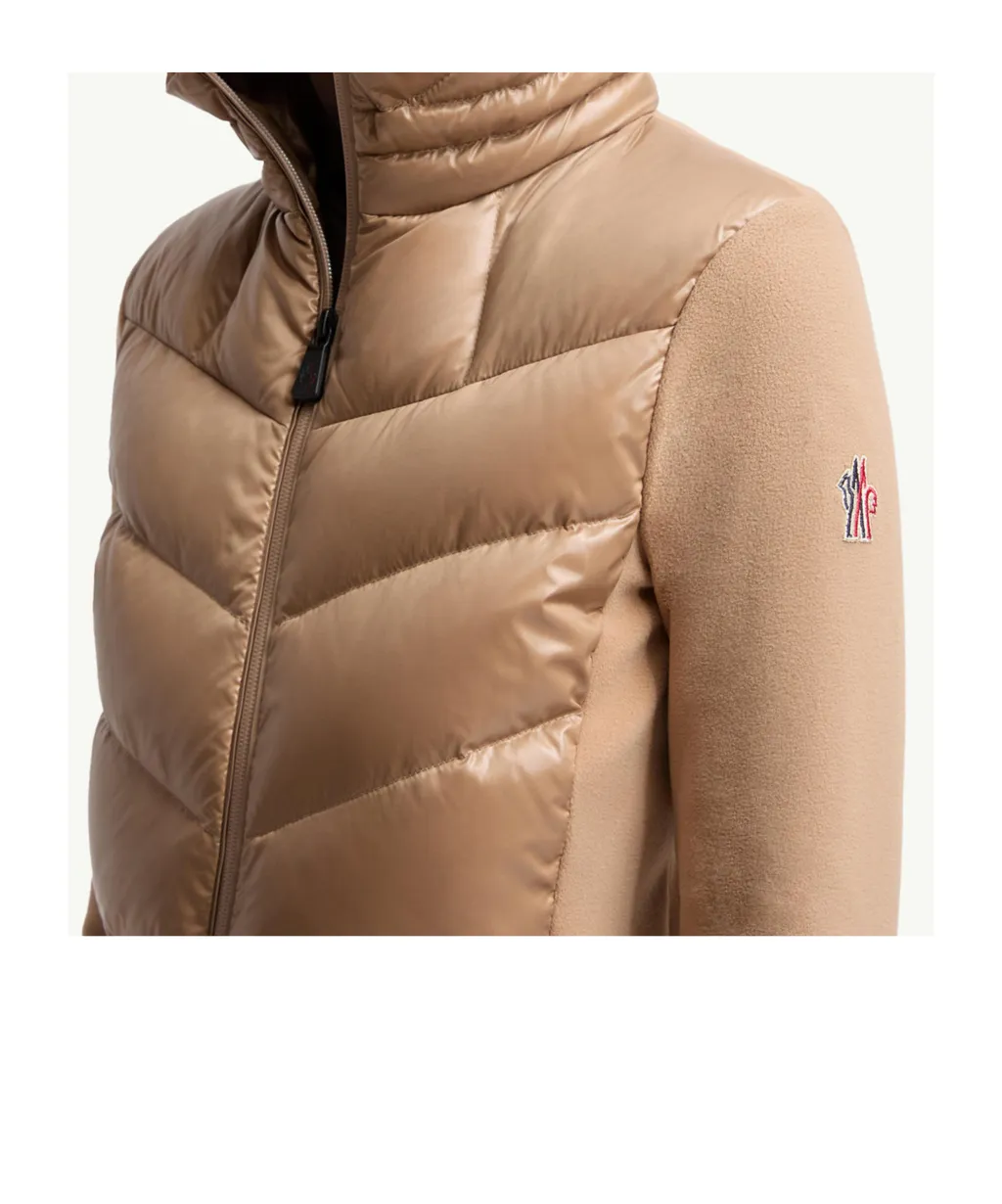 Padded Zip-Up Hoodie
