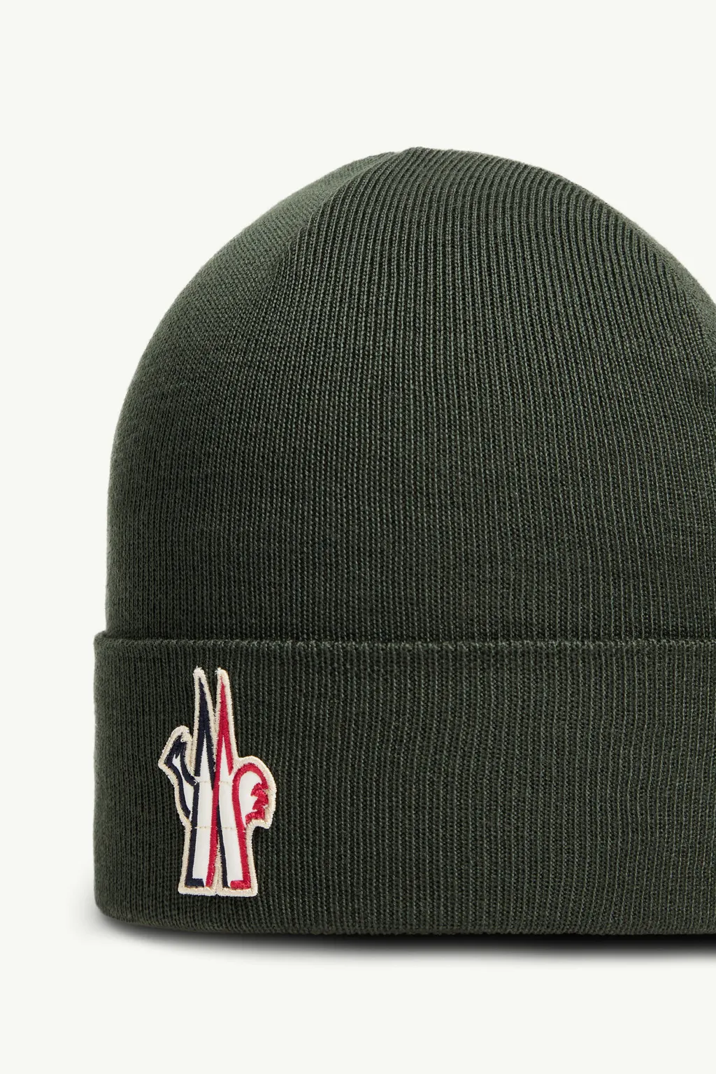 Grenoble Logo-Patch Knitted Beanie