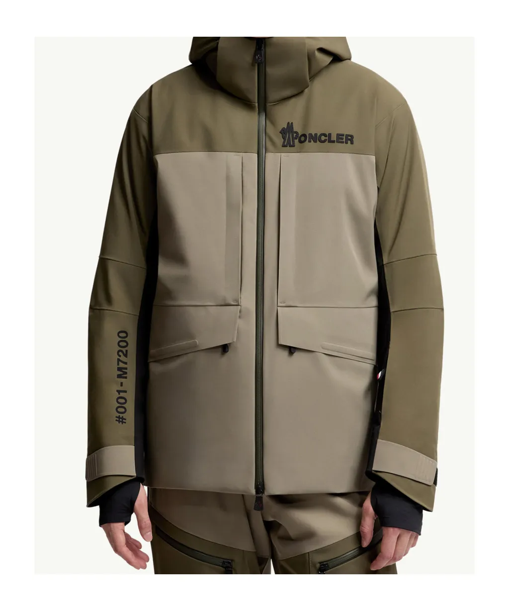Grenoble Two-Toned Hooded Jacket
