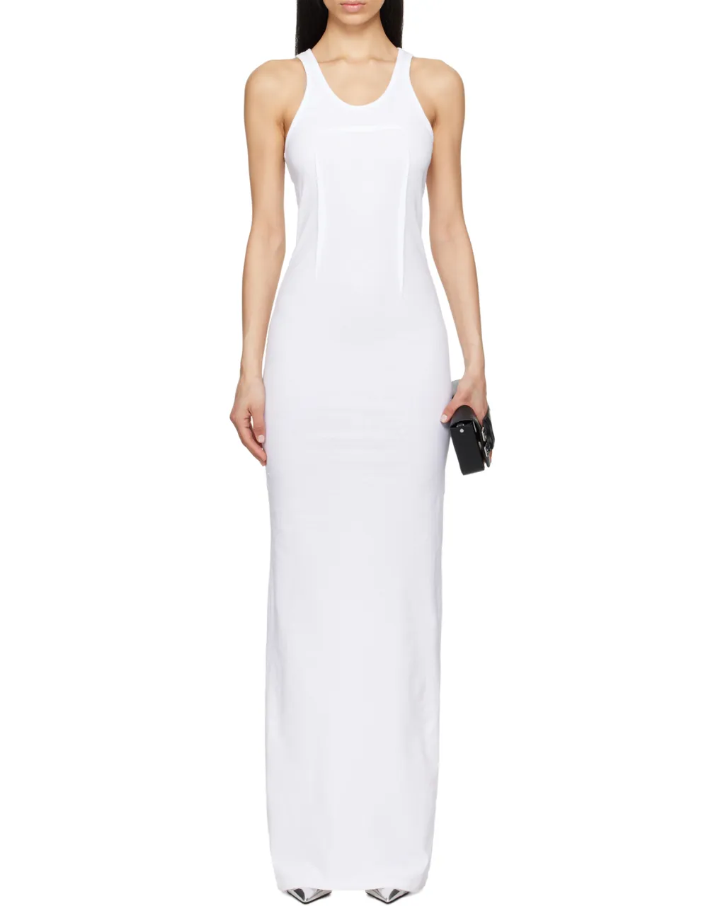 Heavy Cotton Jersey Maxi Dress