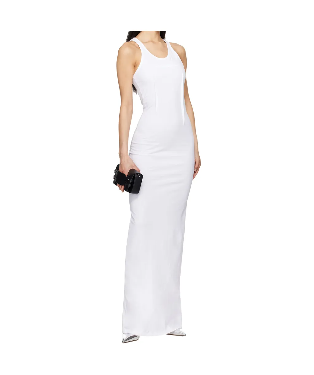 Heavy Cotton Jersey Maxi Dress