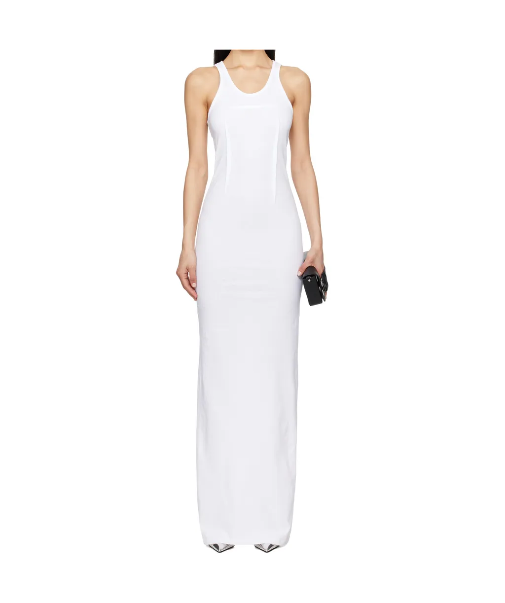 Heavy Cotton Jersey Maxi Dress