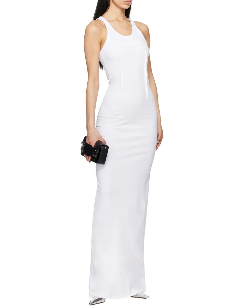 Heavy Cotton Jersey Maxi Dress