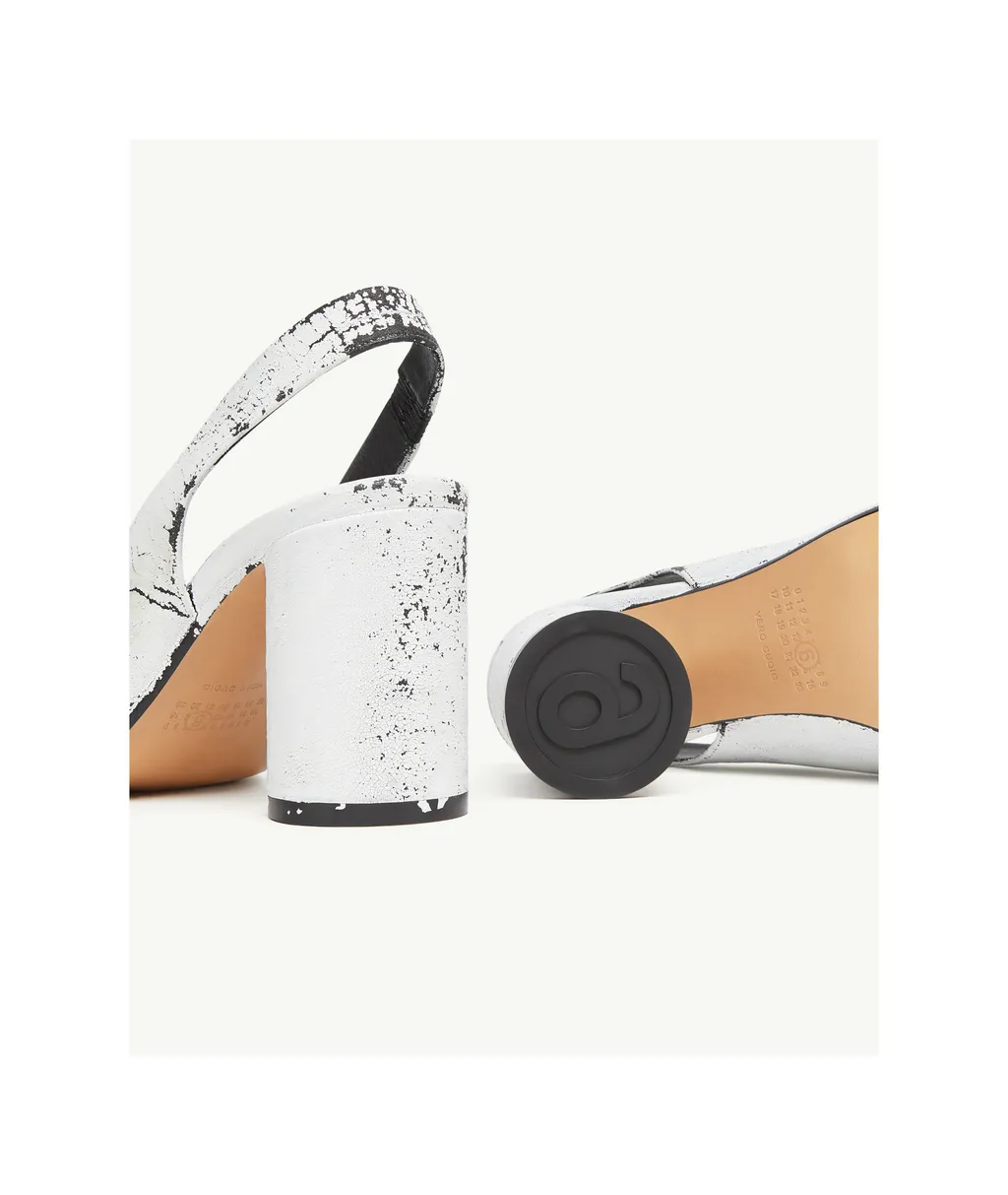 Peep Toe Slingback Sandals