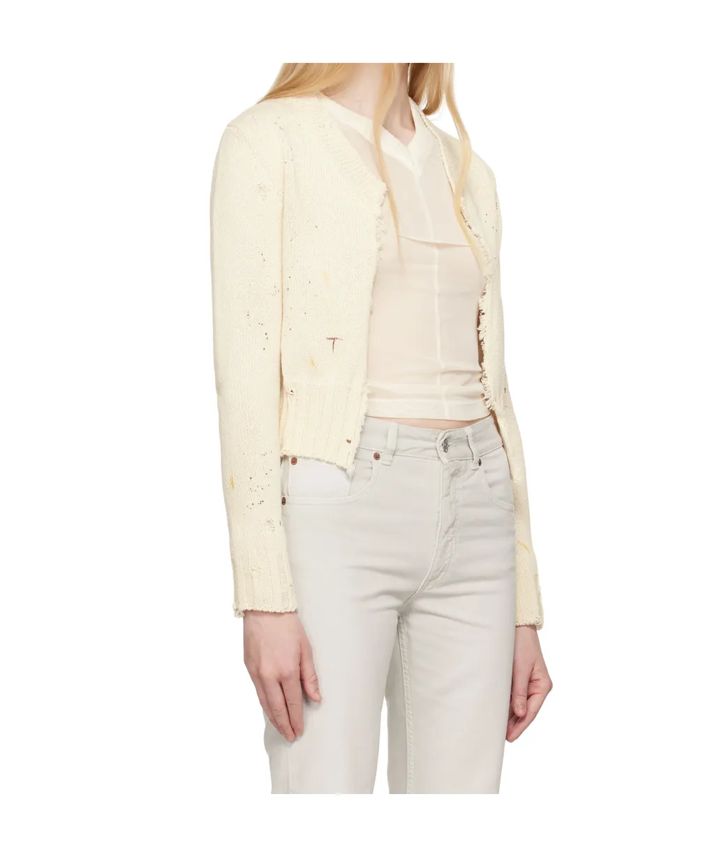 Paint Knit Cardigan