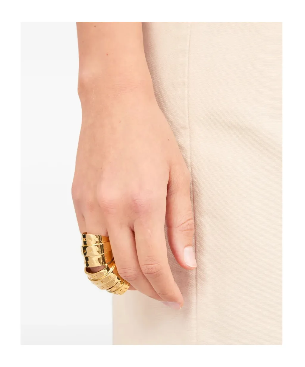 Signature Numbers Motif Ring
