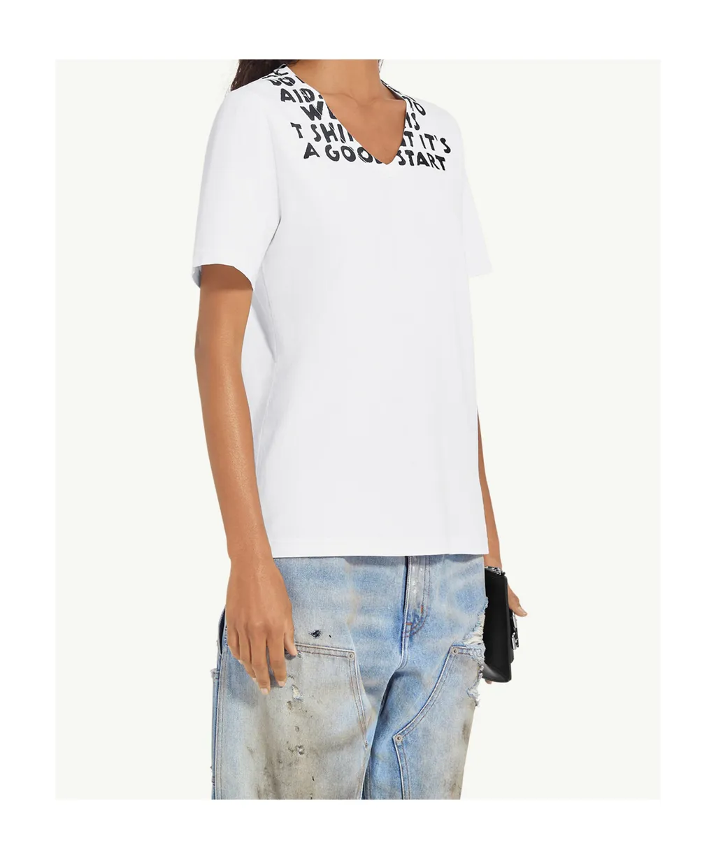 V-Neck Sida T-Shirt