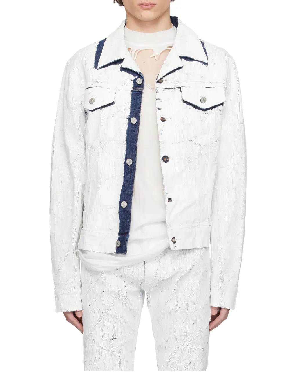 Coated Denim Jacket