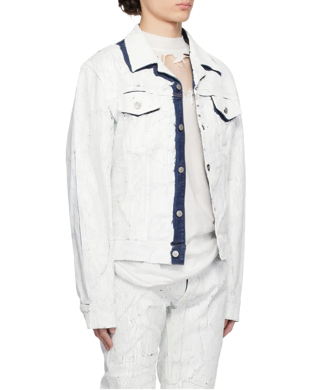 Coated Denim Jacket