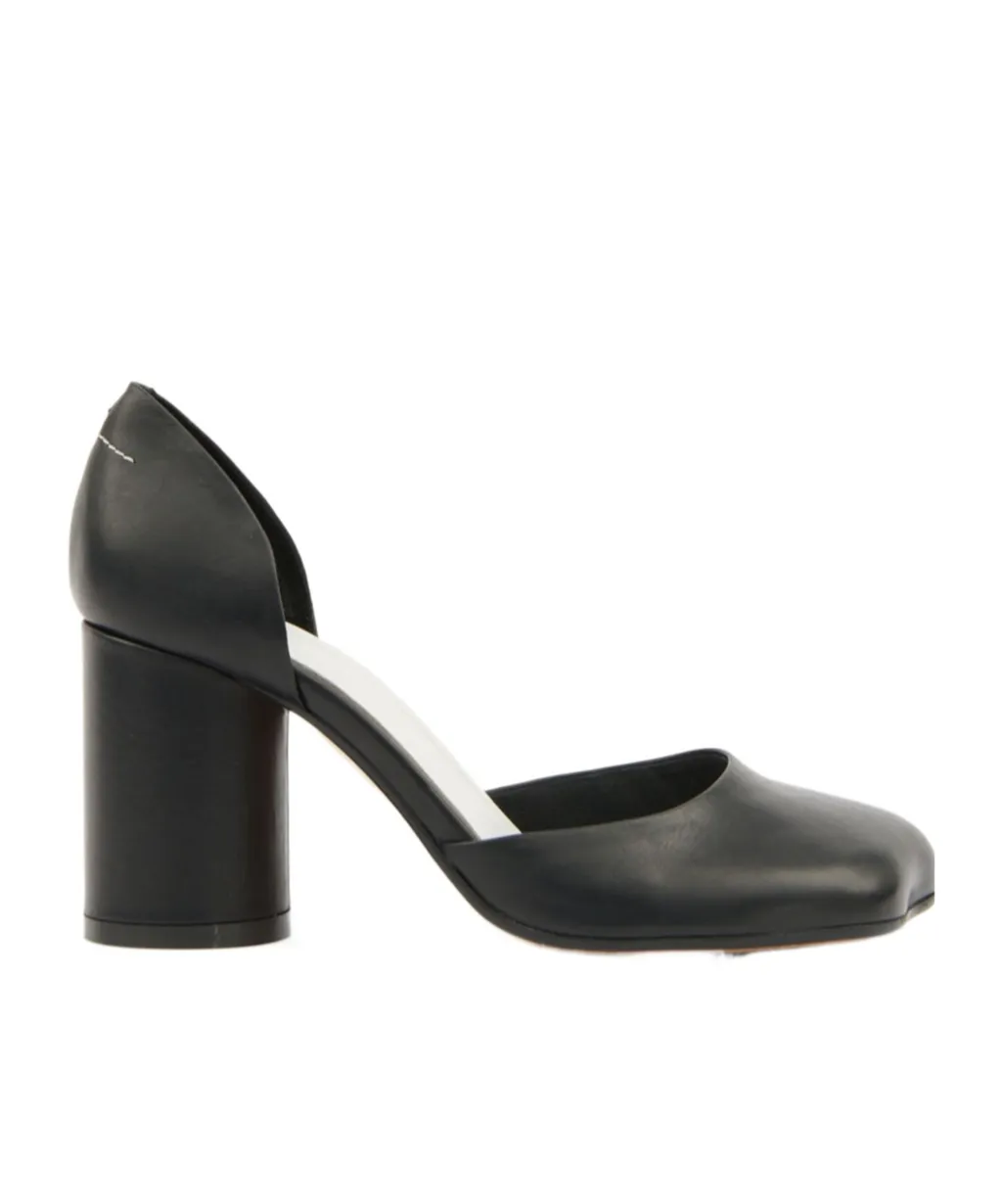 Court Asymmetric Toe Pumps