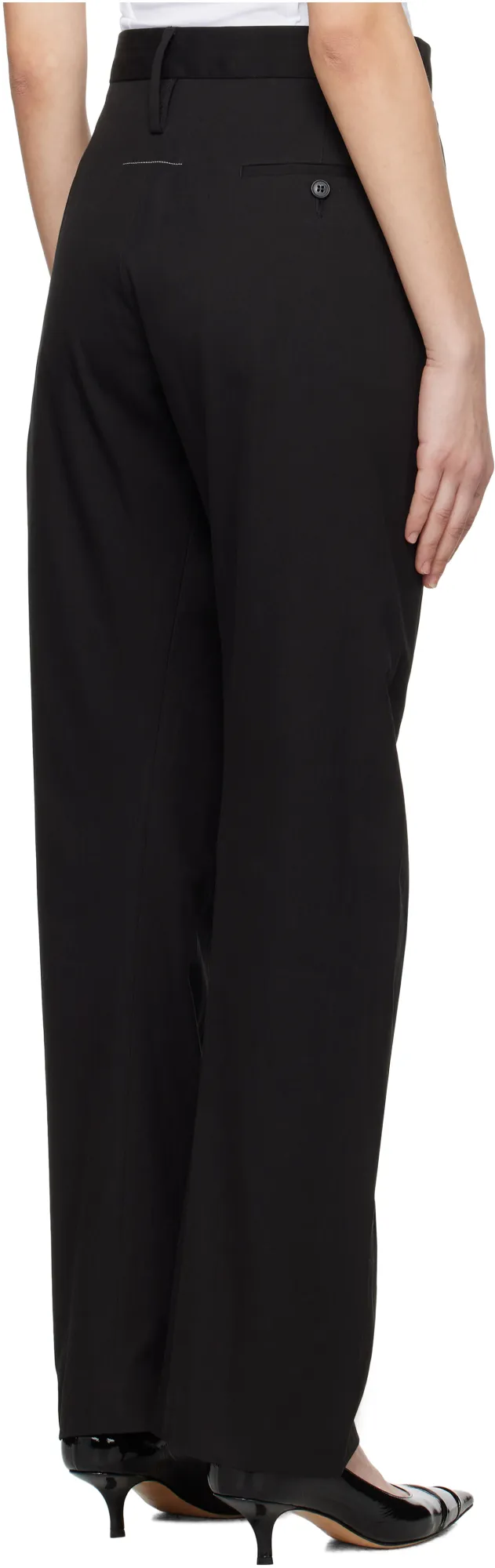 Gabardine Trousers