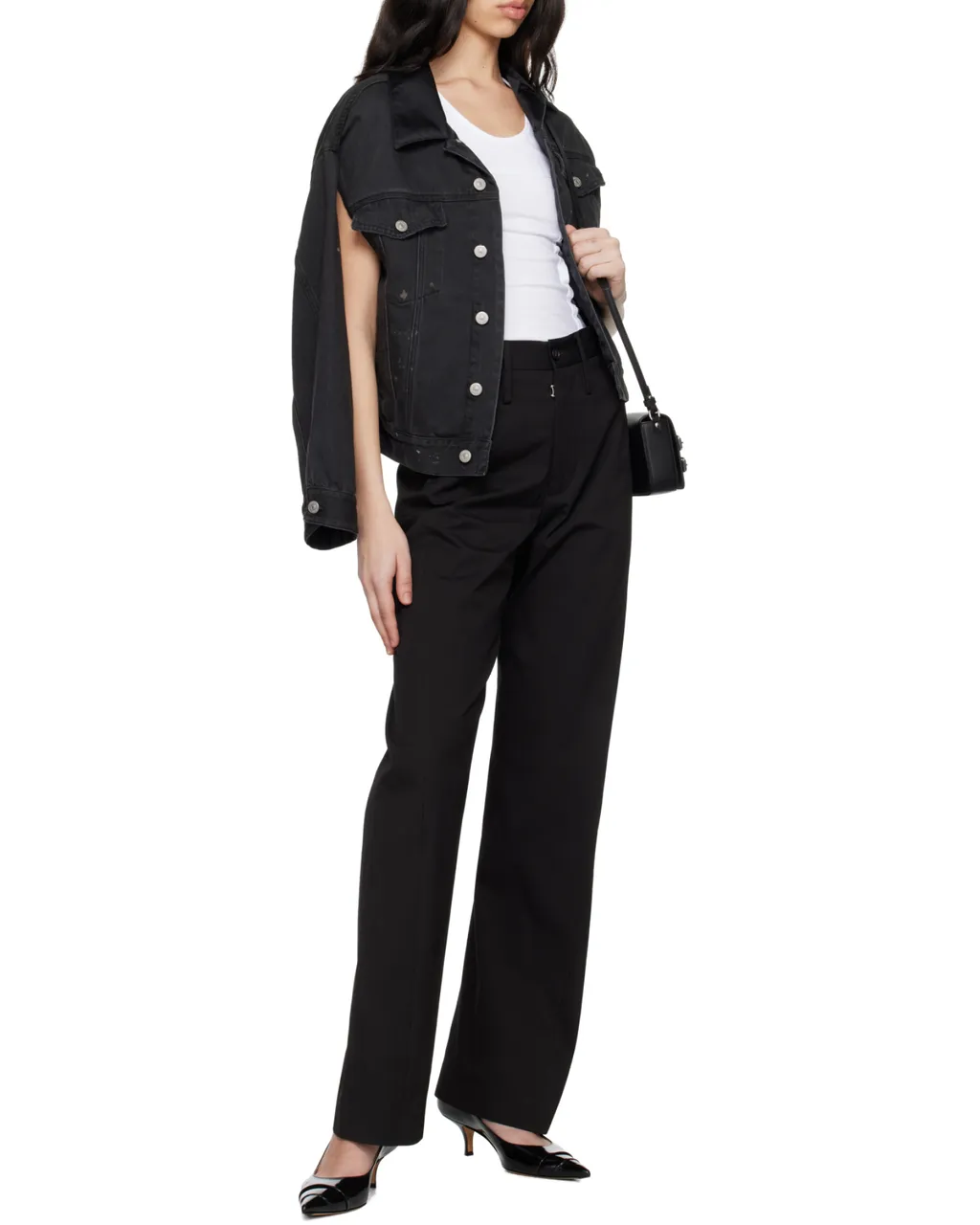 Gabardine Trousers