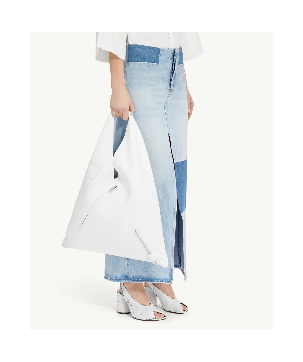 Long Denim Skirt