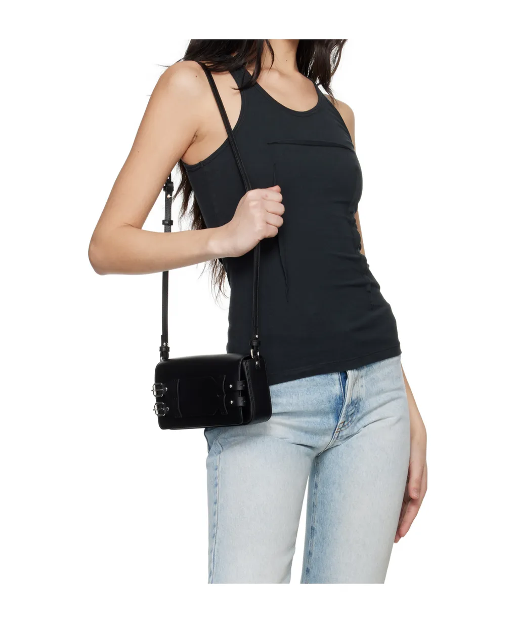 Asymmetrical-Panel Tank Top