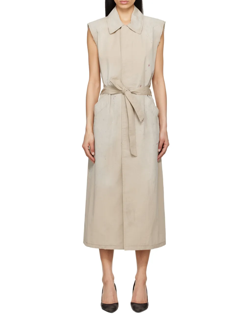 Belted Waist Waistcoat