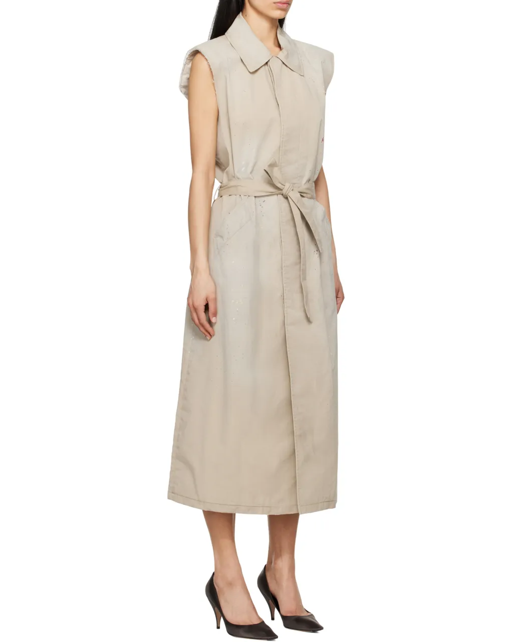 Belted Waist Waistcoat