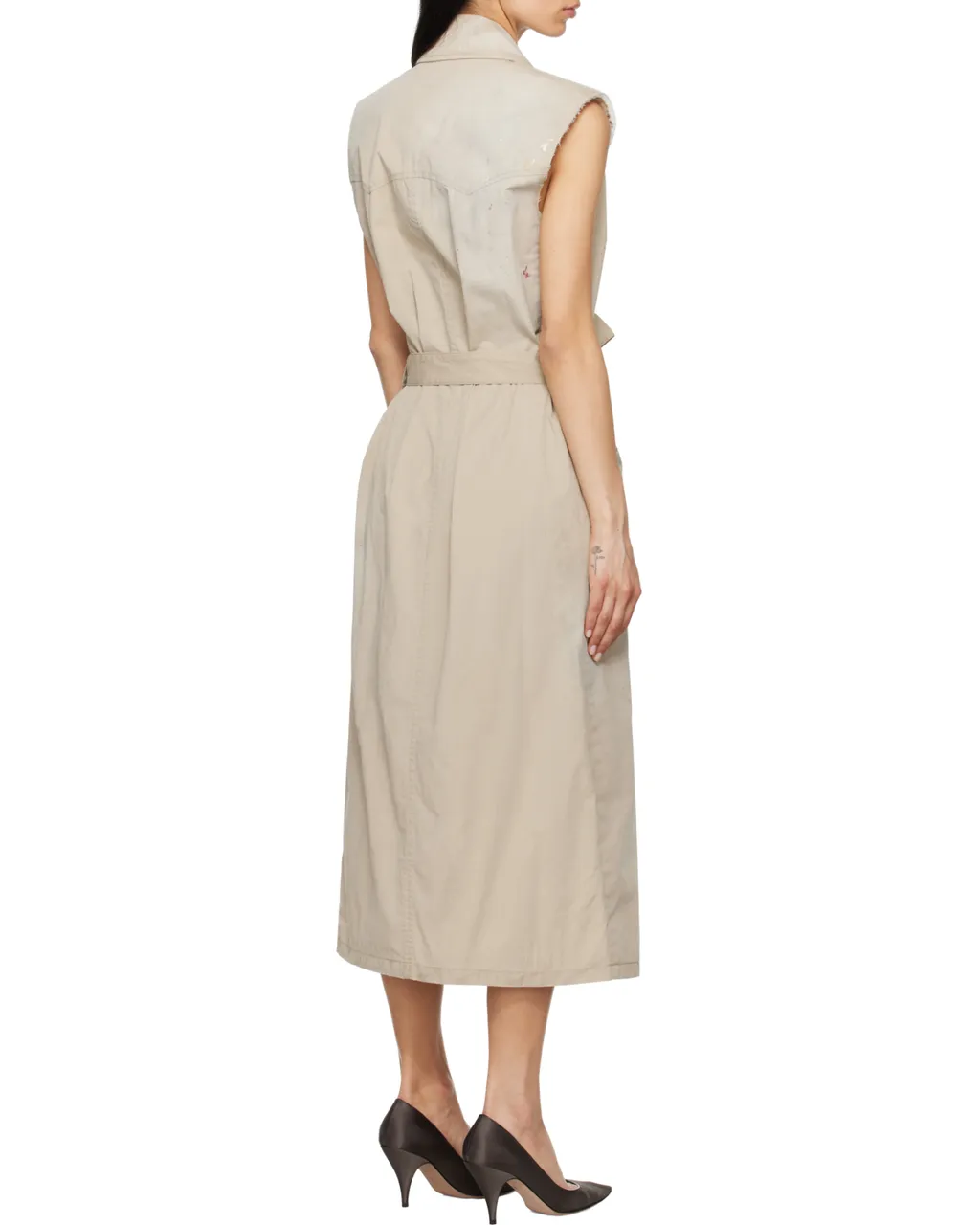 Belted Waist Waistcoat