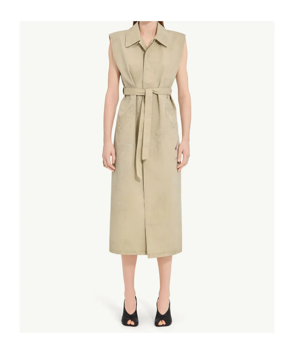 Belted Waist Waistcoat