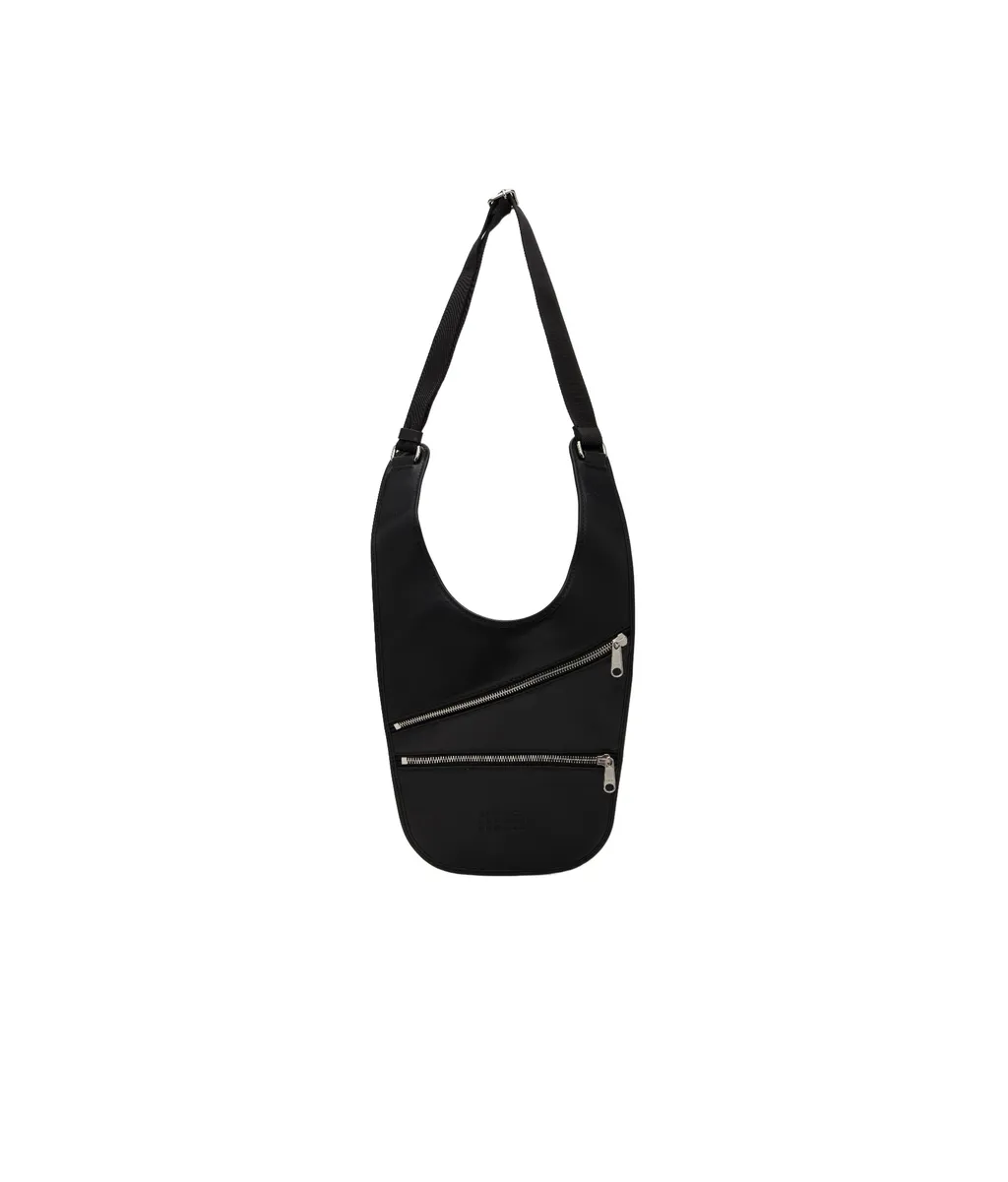 Zipped Shoulder Bag