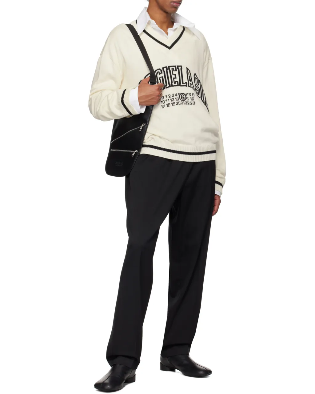 Zipped Shoulder Bag