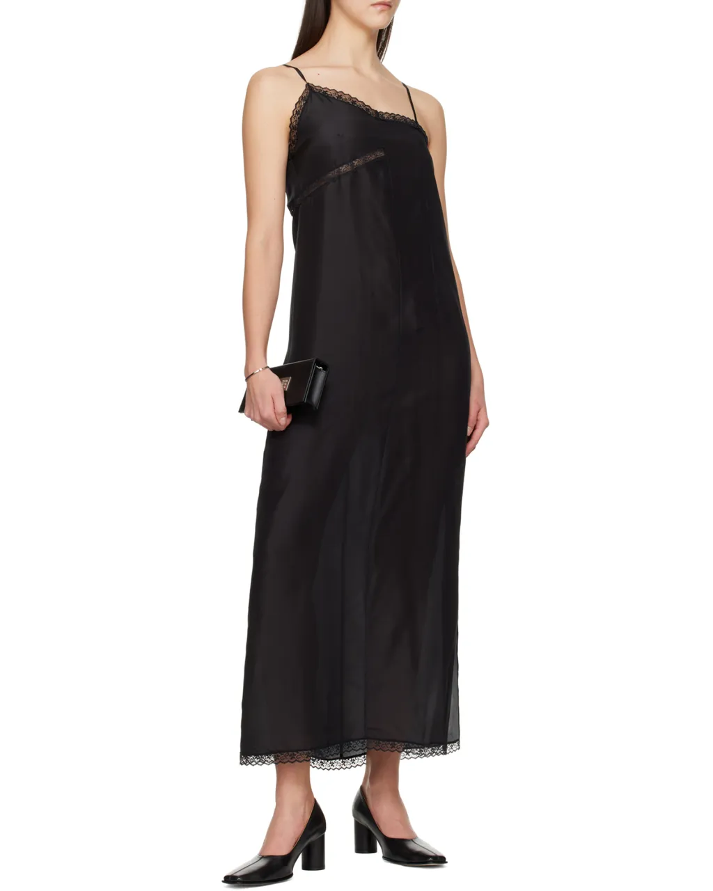 Asymmetric Silk Dress