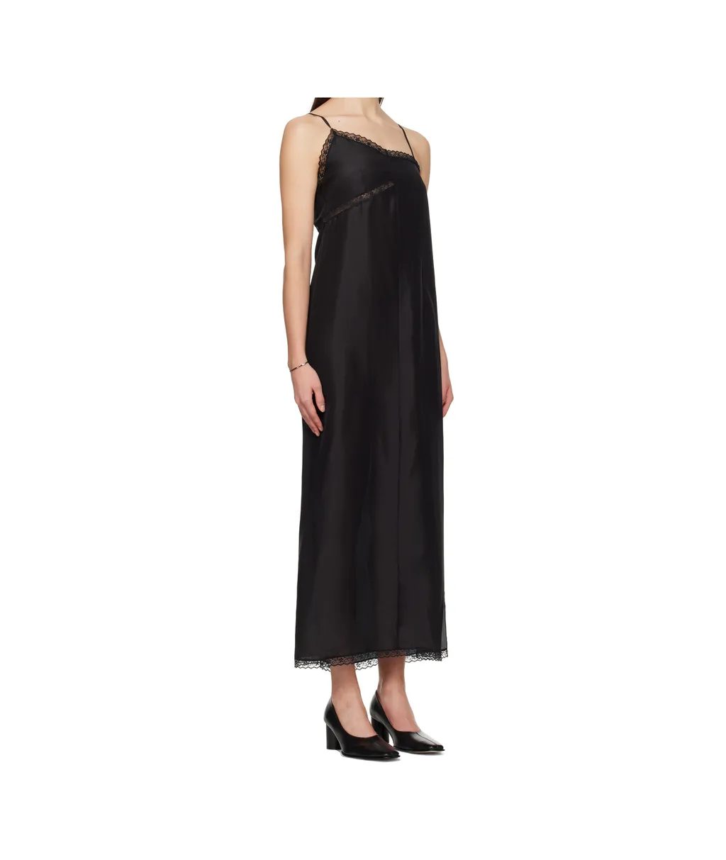 Asymmetric Silk Dress