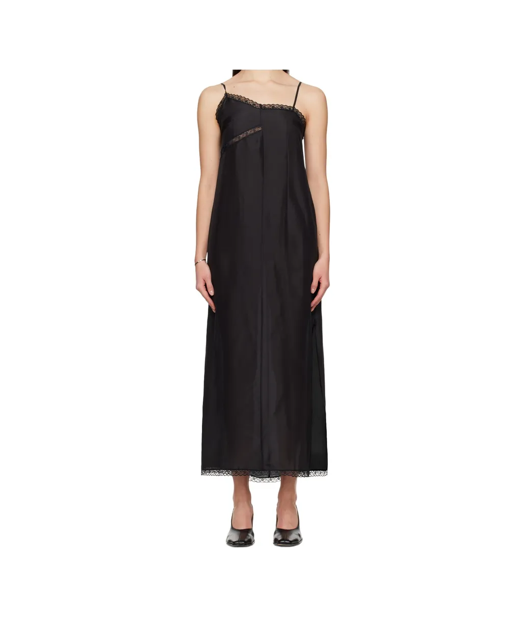 Asymmetric Silk Dress
