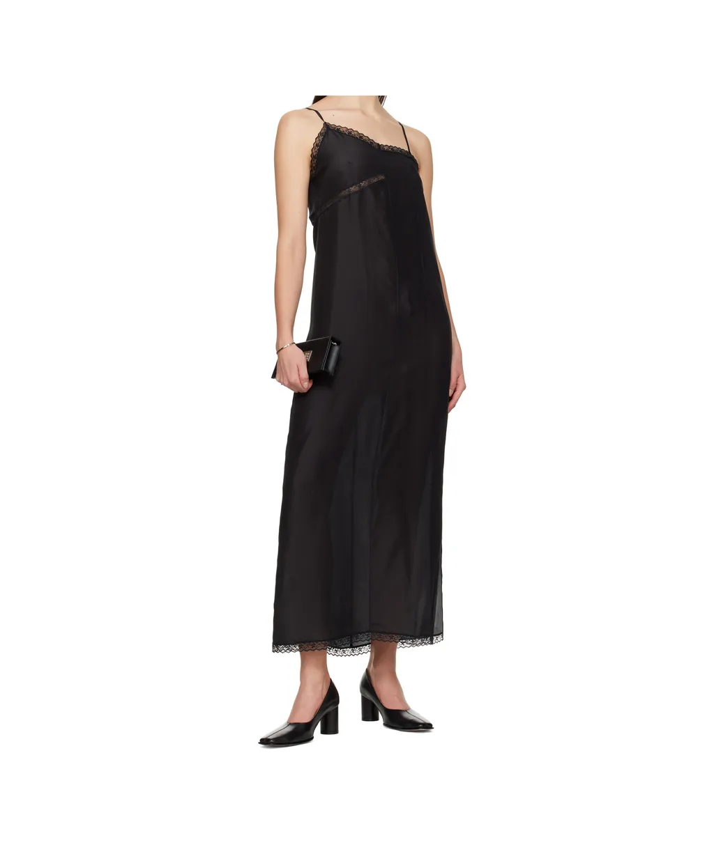 Asymmetric Silk Dress