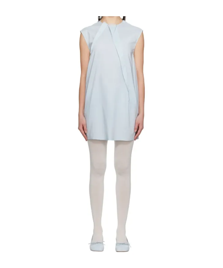 Cotton-Blend Poplin Minidress