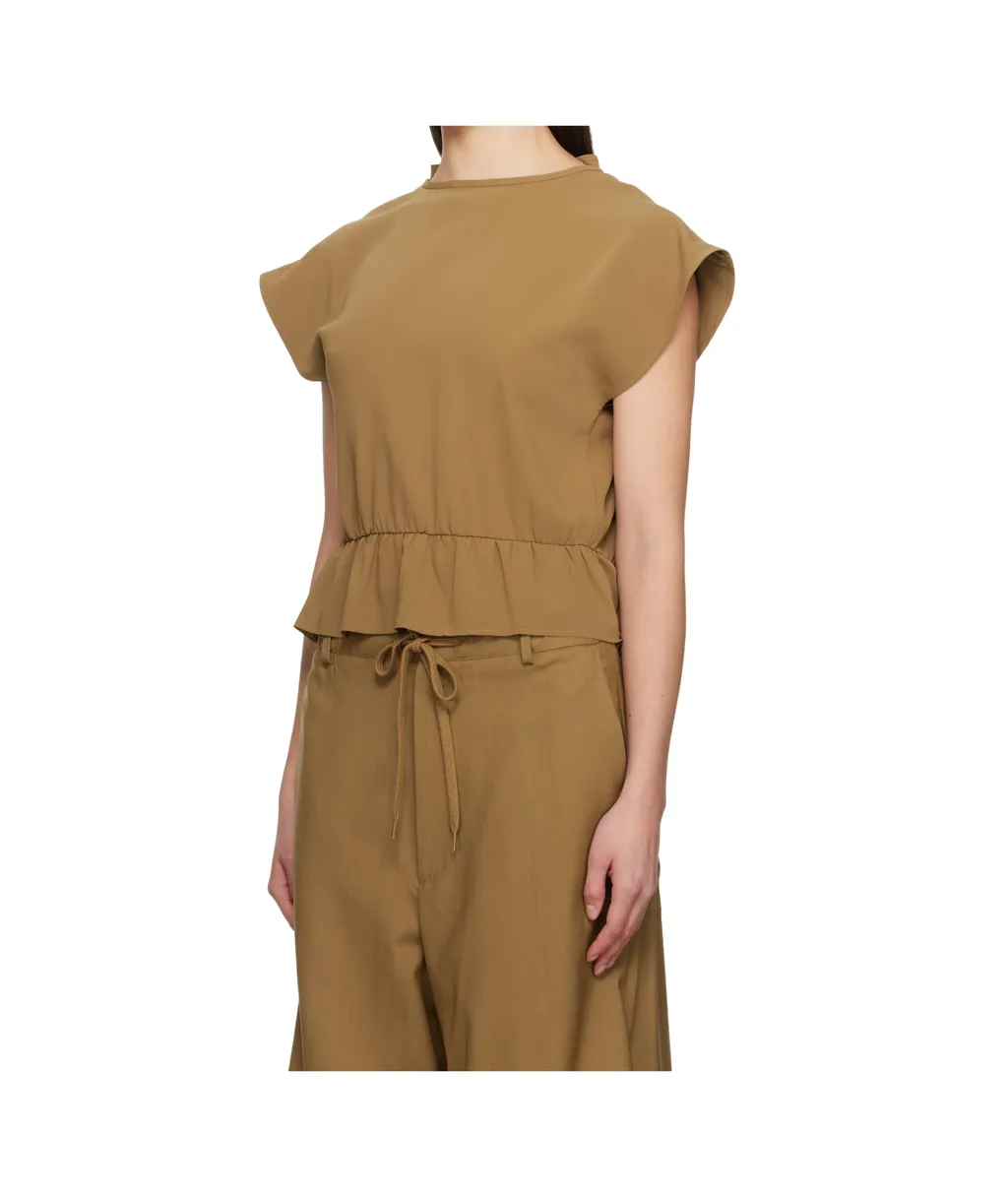 Ruffled Detailing Blouse