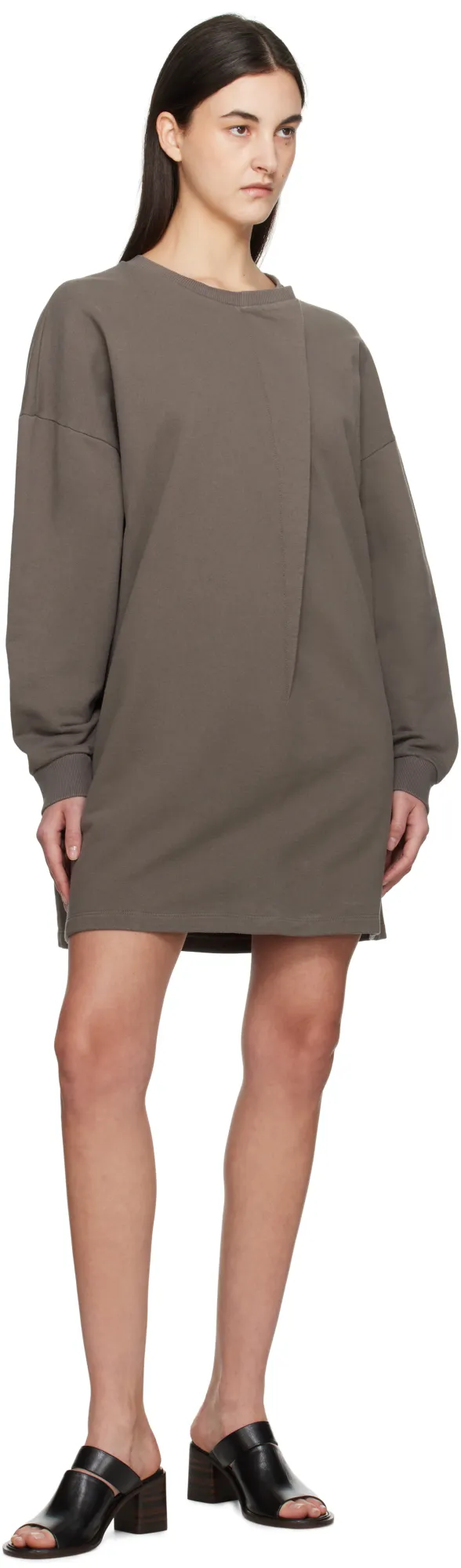 Sweat Jersey Darting Minidress