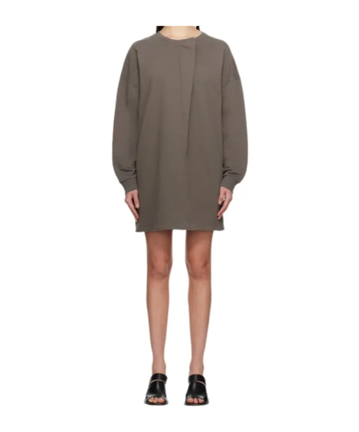 Sweat Jersey Darting Minidress