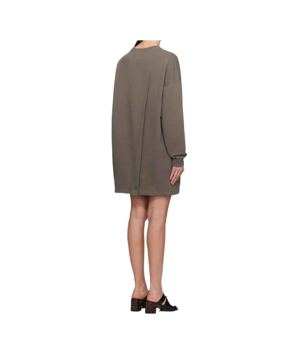 Sweat Jersey Darting Minidress