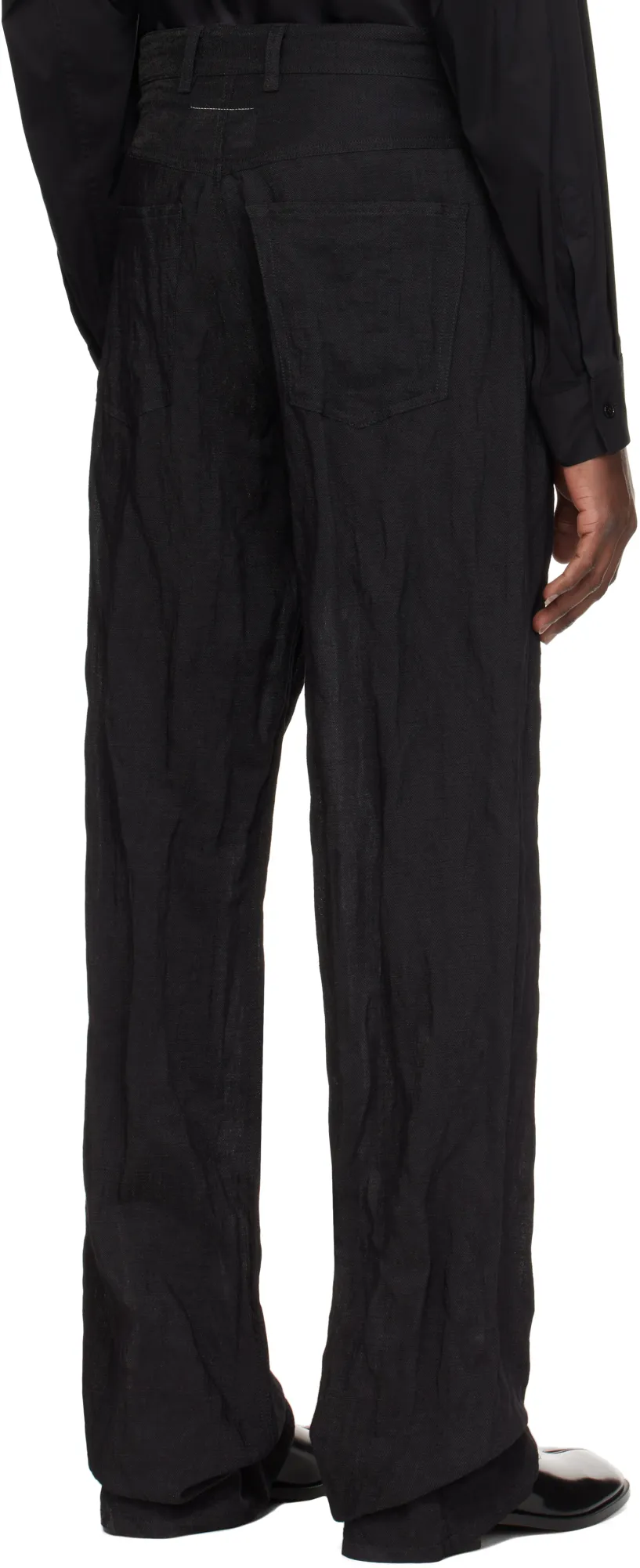 Textured Trousers
