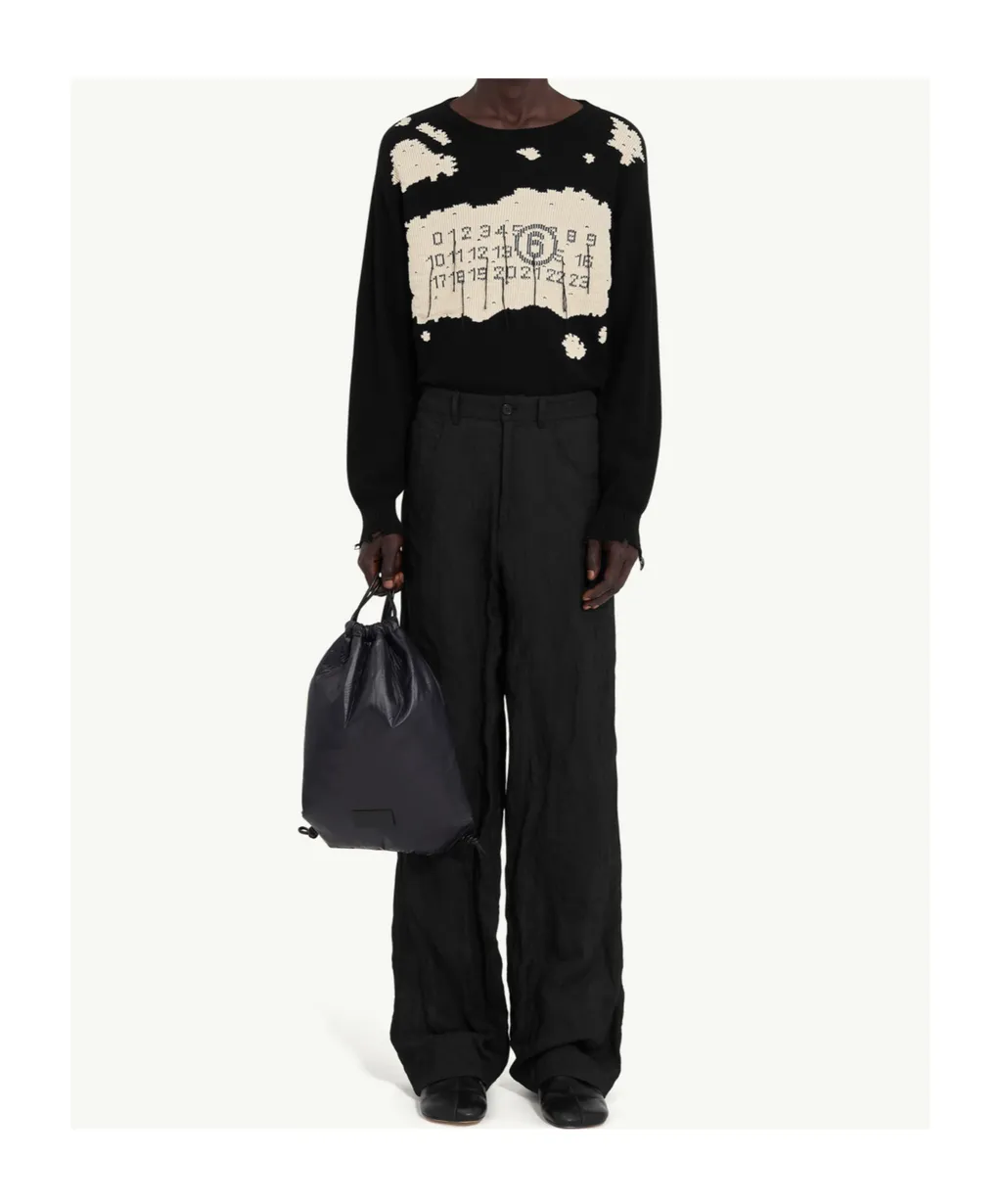 Textured Trousers