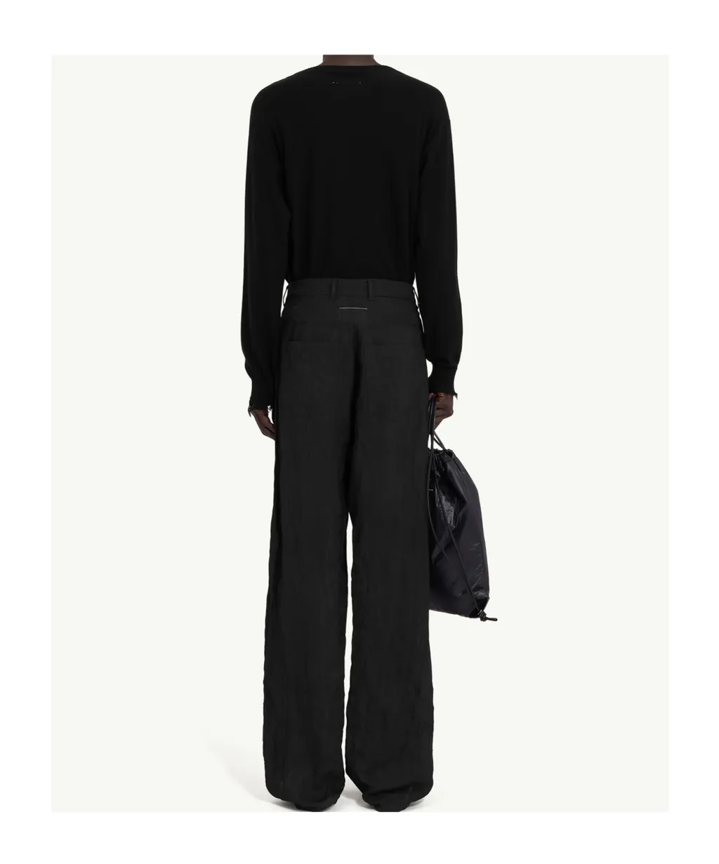 Textured Trousers