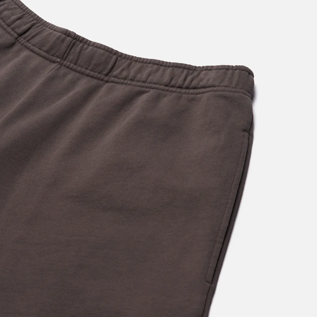 Number Motif Distressed Shorts