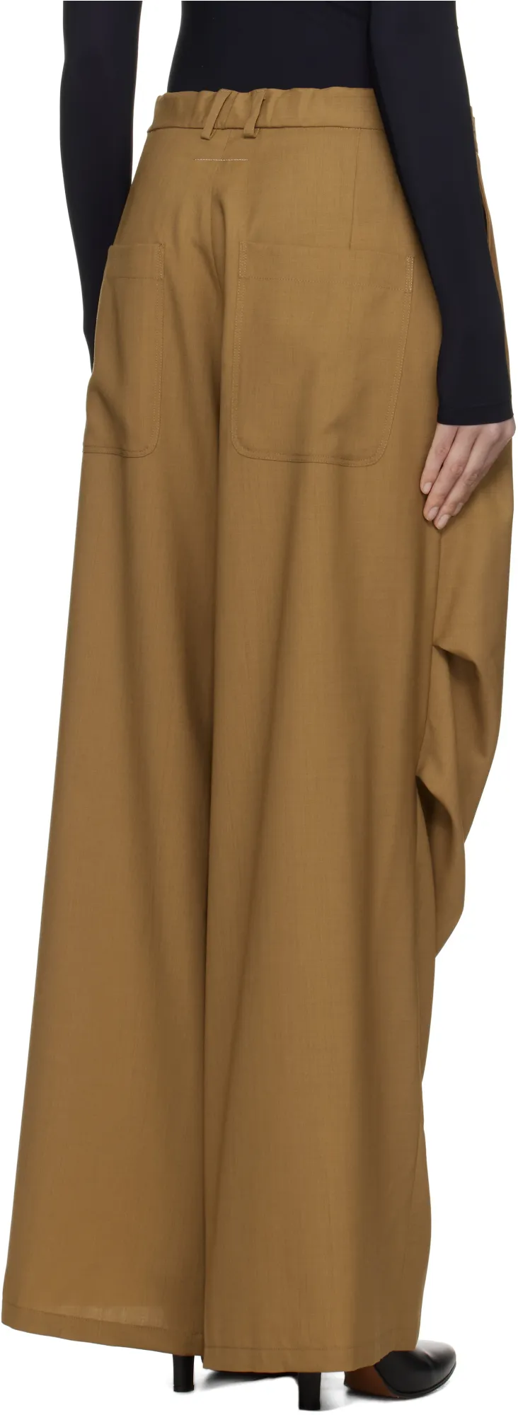 Tailoring Wool Canvas Trousers