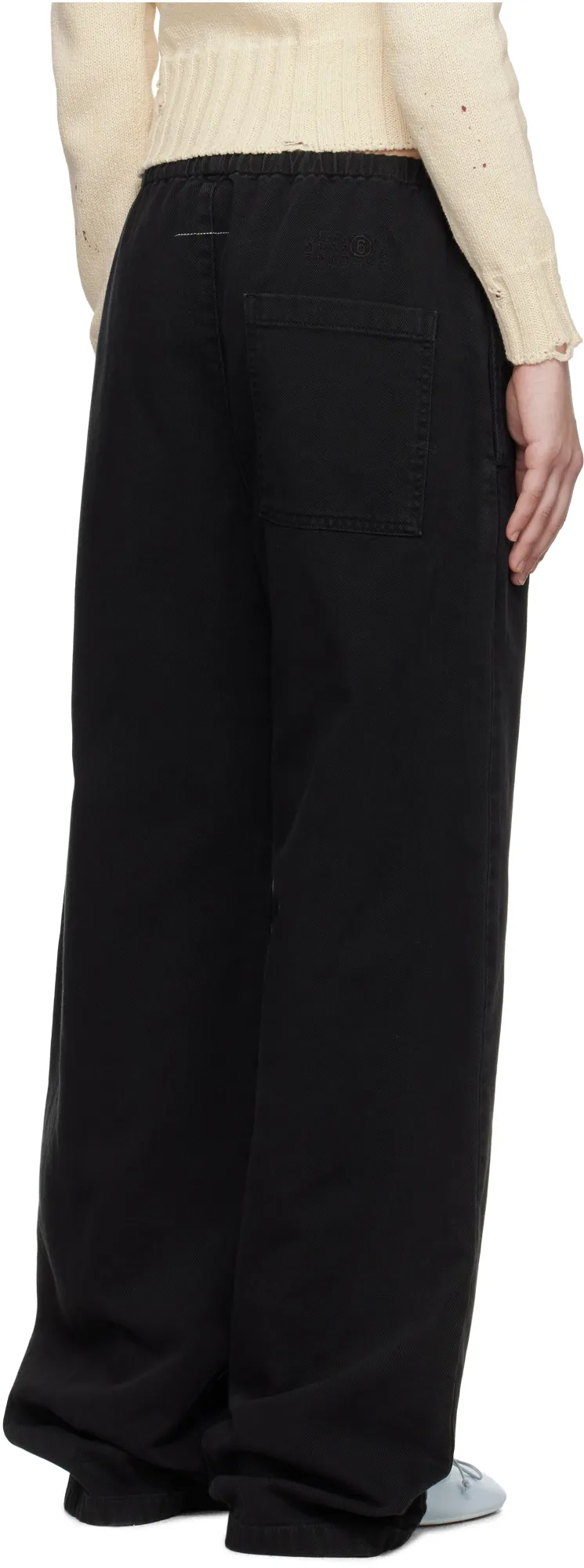Drawstring Wide-Leg Pants