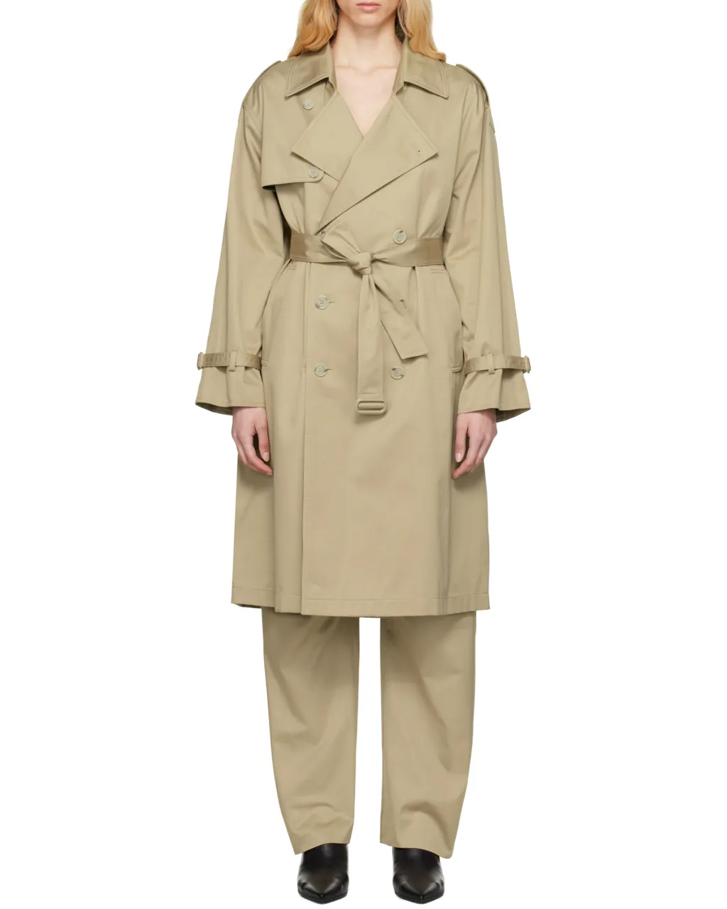 Twist Trench Coat