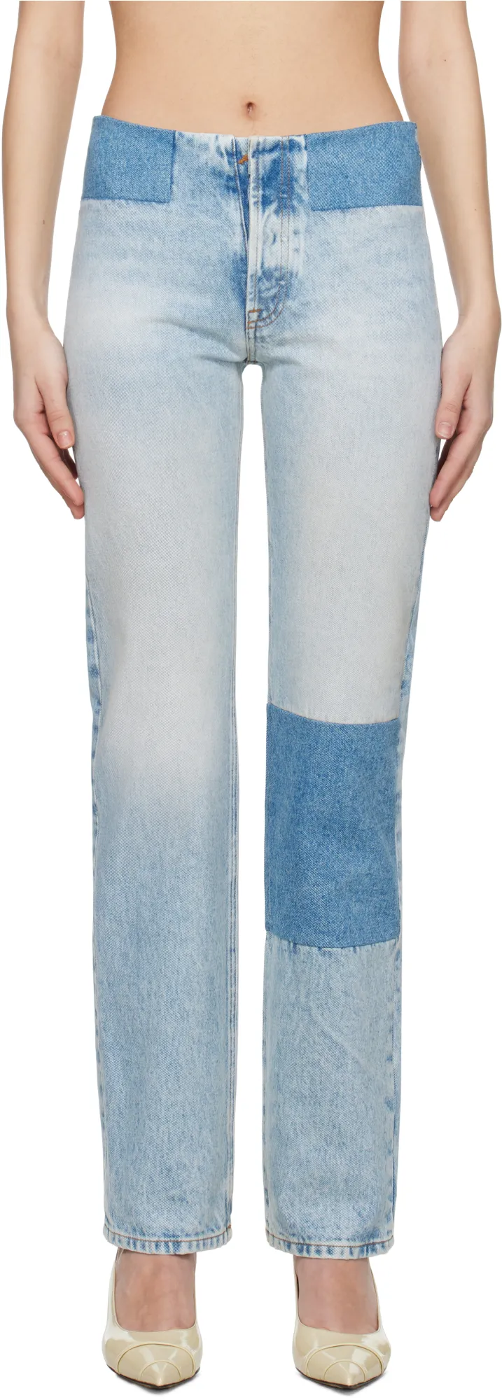 Patch Detailed Jeans