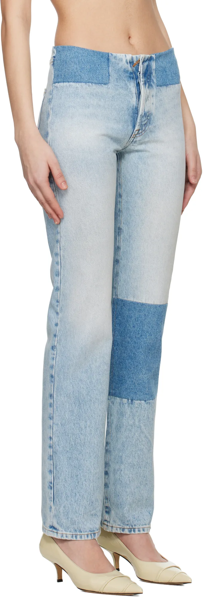 Patch Detailed Jeans